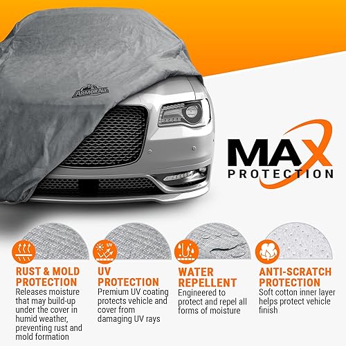 Miniatura 33 de Armor All Heavy Duty Premium - Funda para todo tipo de clima, para todo tipo de clima, protección máxima contra el sol, la lluvia, el viento