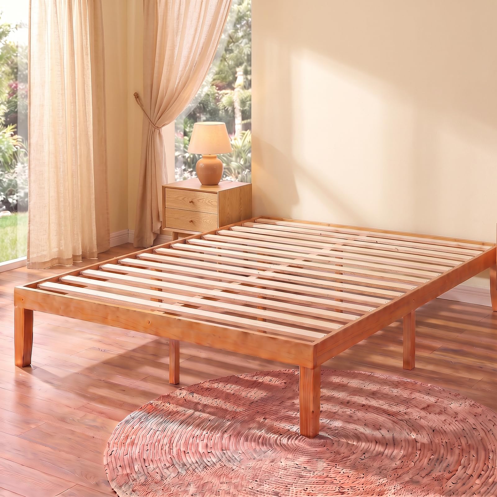 Photo 1 of ***SIMILAR ITEM*** OLIXIS King Size Bed Frame, Underbed Storage, 12 Inch