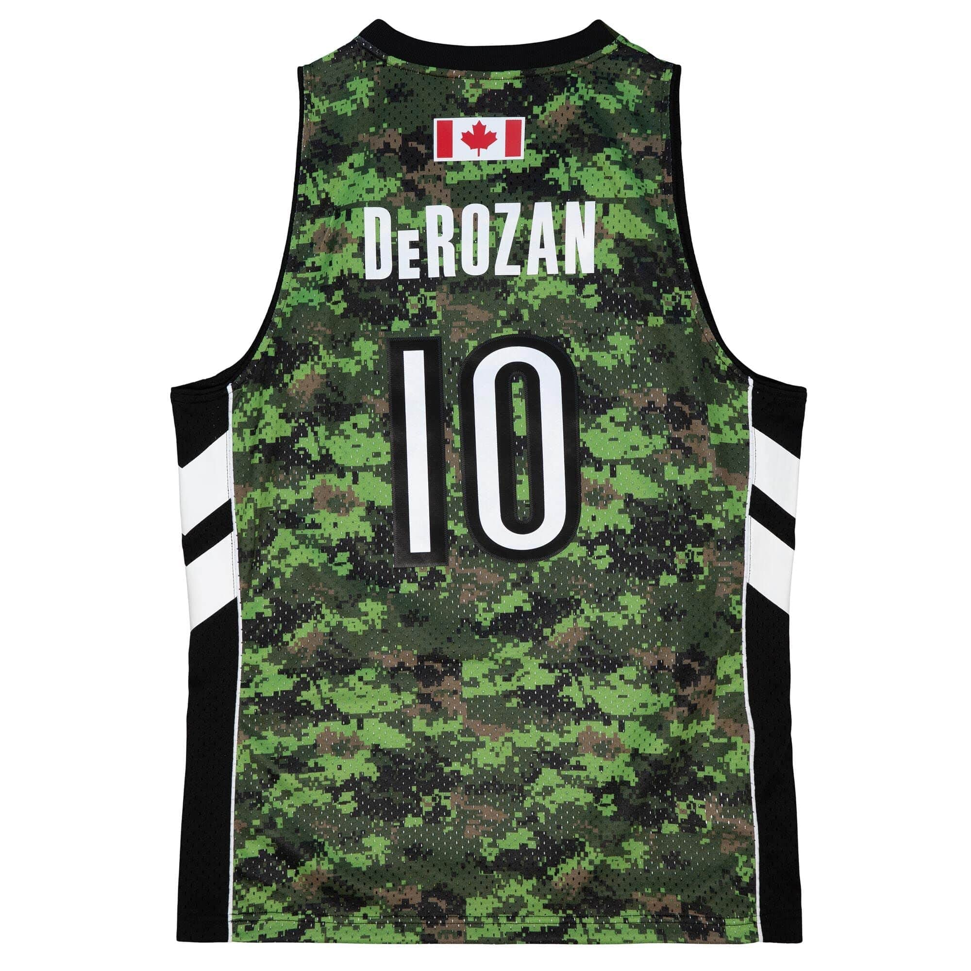 Mitchell & Ness DeMar DeRozan #10 Toronto Raptors 2011-12 - Maglia Swingman NBA Alternate CAMO
