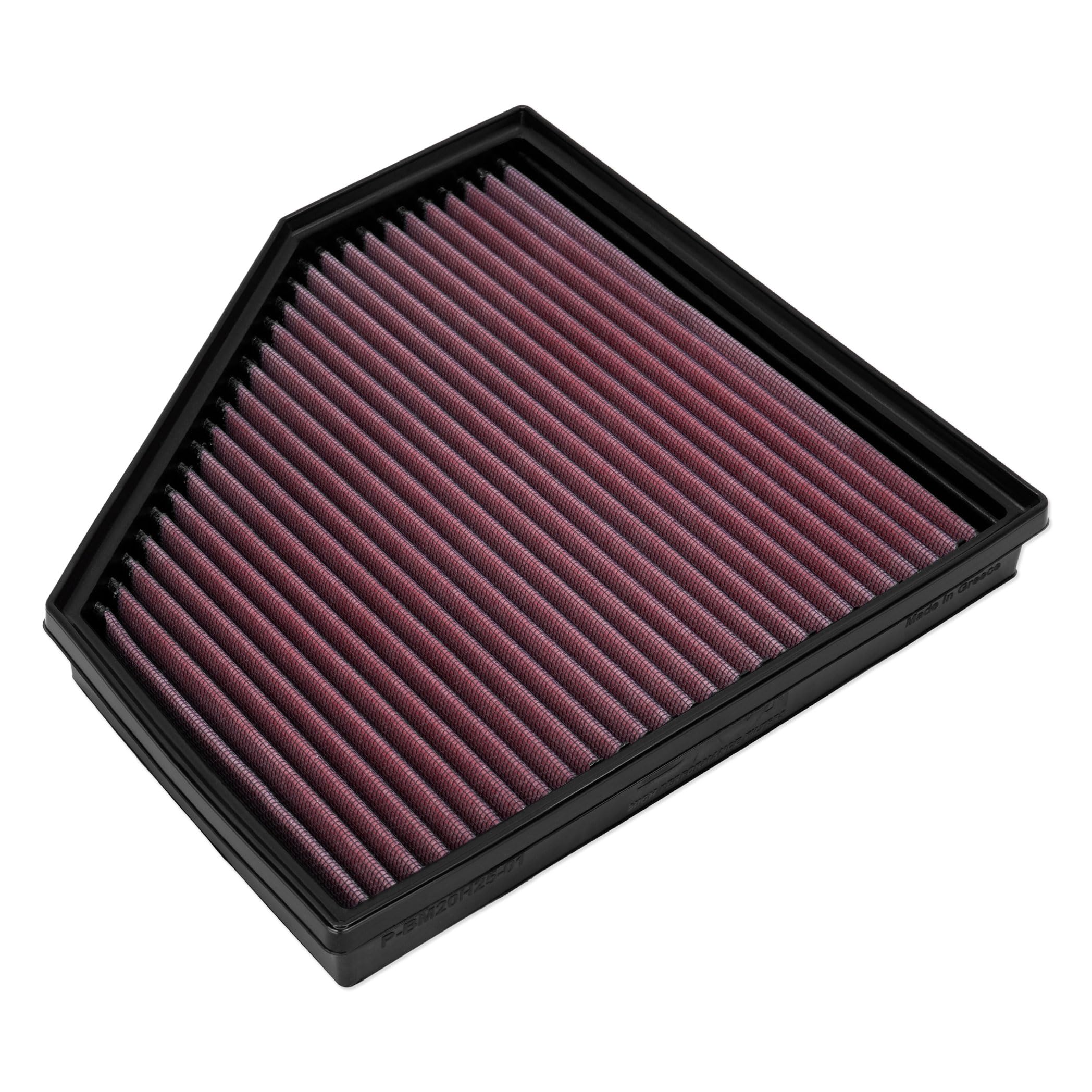 DNA High Performance Filters Filtre à Air Compatible avec BMW 1 (F20,F21) M140i 2.0L Gasoline (16-19) avec 167.8% Flux d'Air Accru PN: P-BM20H25-01