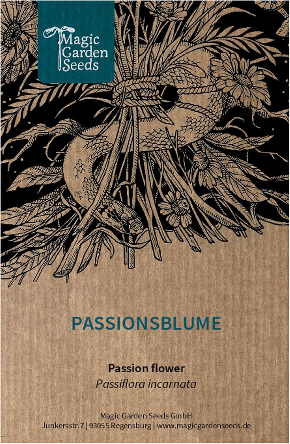 Pasionaria (Passiflora incarnata) - aprox. 5 semillas