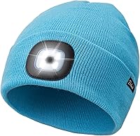 Vista 37 de Etsfmoa Gorro unisex con la luz, regalos para hombres, papá, padre, gorras recargables por USB