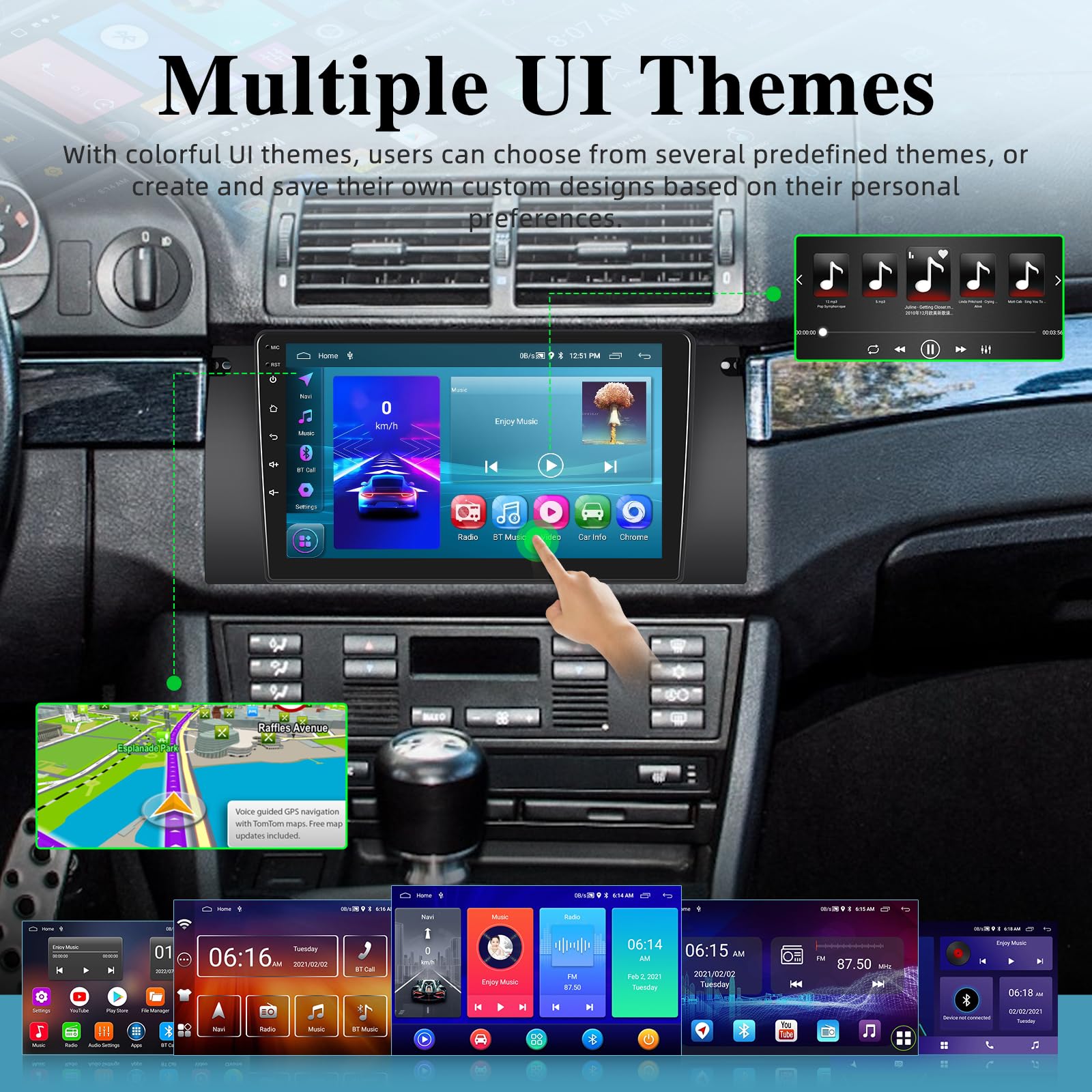 Hikity 2GB 64GB Android 15 Autoradio für BMW 5 E39 E53 M5 X5 1996-2007 Radio Wireless CarPlay Android Auto Bluetooth Freisprecheinrichtung 9 Bildschrim Auto Radio mit Navi Rückfahrkamera Hikity 2GB 64GB Android 15 Autoradio für BMW 5 E39 E53 M5 X5 1996-2007 Radio Wireless CarPlay Android Auto Bluetooth Freisprecheinrichtung 9 Bildschrim Auto Radio mit Navi Rückfahrkamera