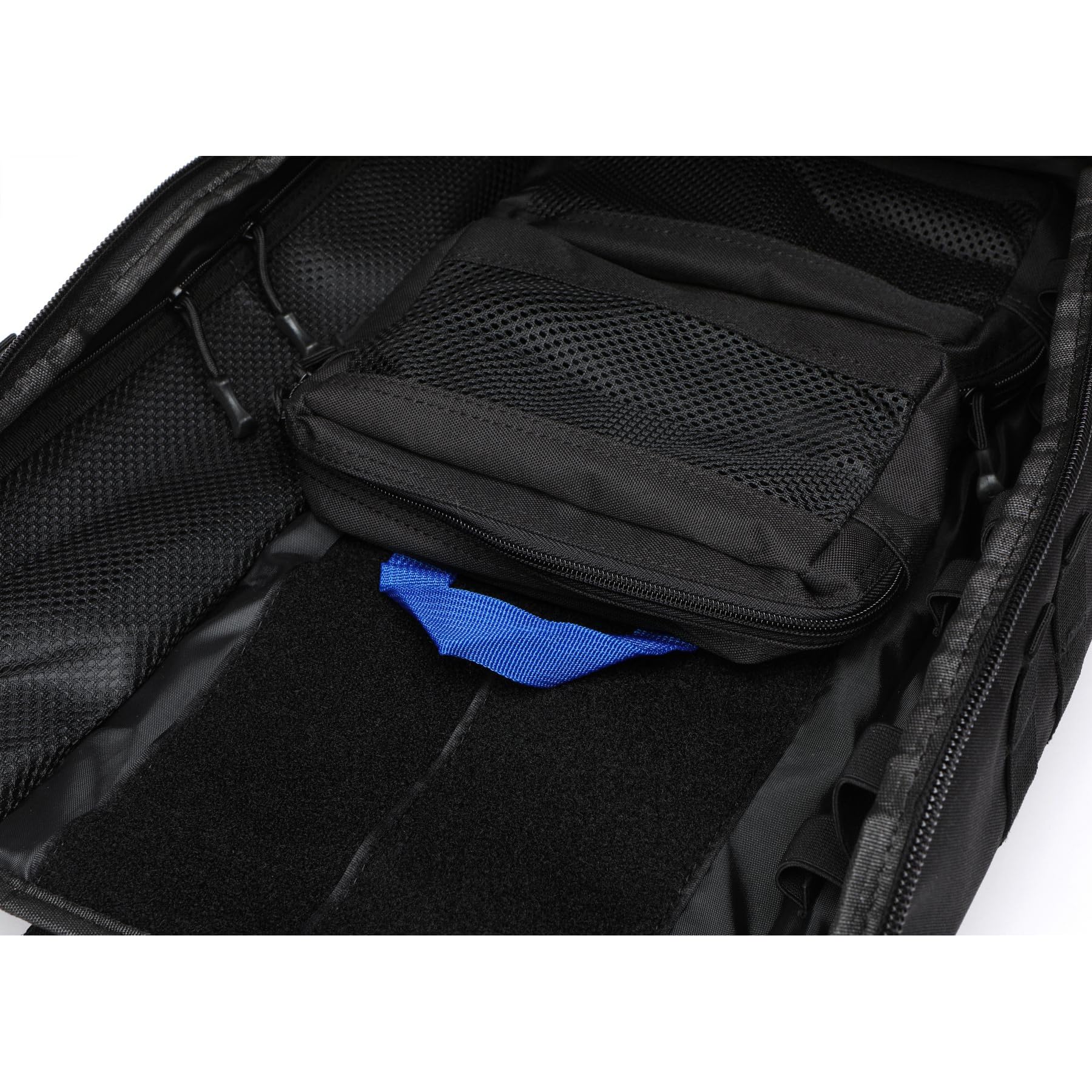 Wasserdichter Taktischer Medizinischer Rucksack 40L Nylon Erste-Hilfe-Rucksack Für Wandern, Trekking, Jagd, Angeln, Camping Und Outdoor-Sportarten (Schwarz)