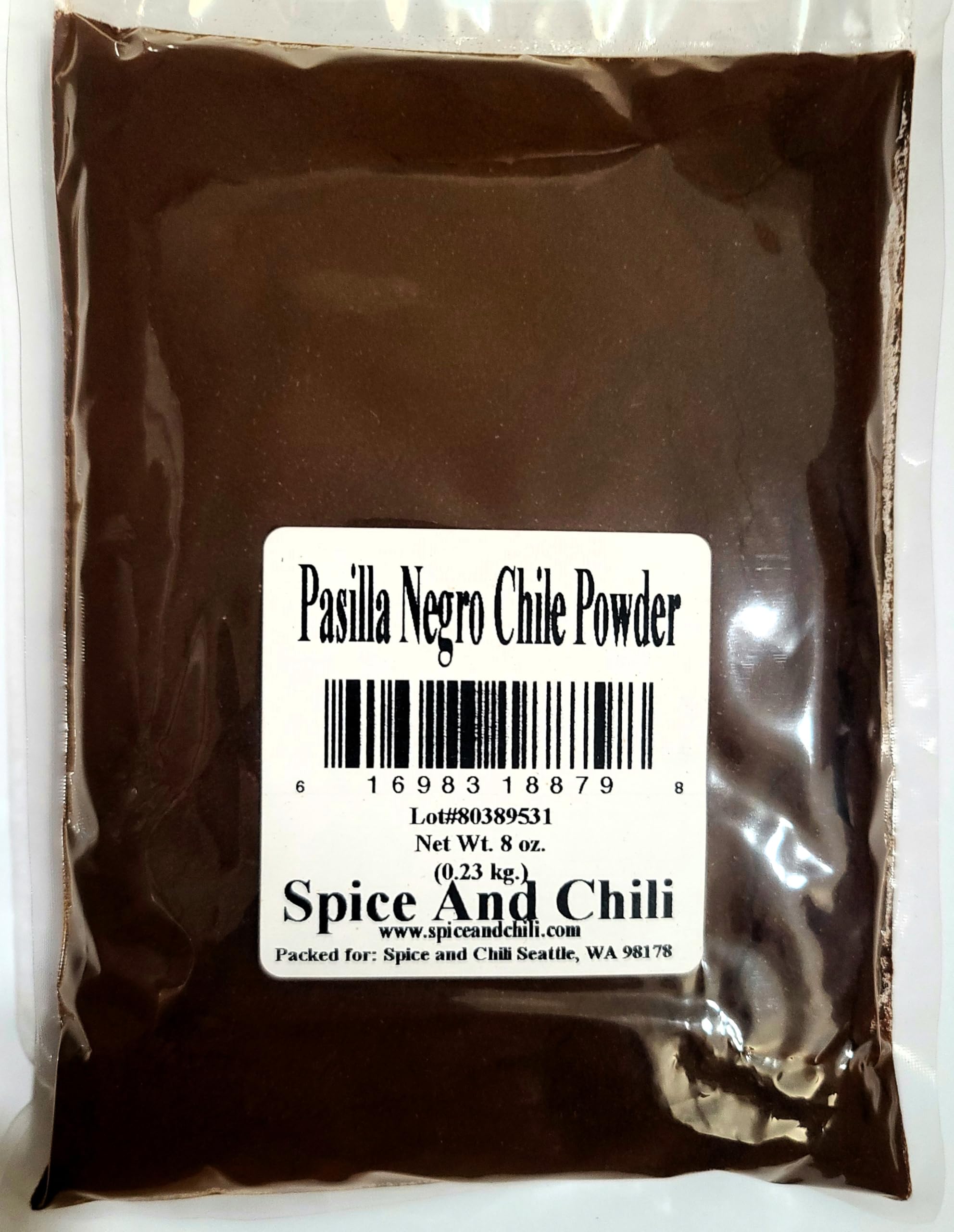 Pasilla Negro Chile Powder, 8oz
