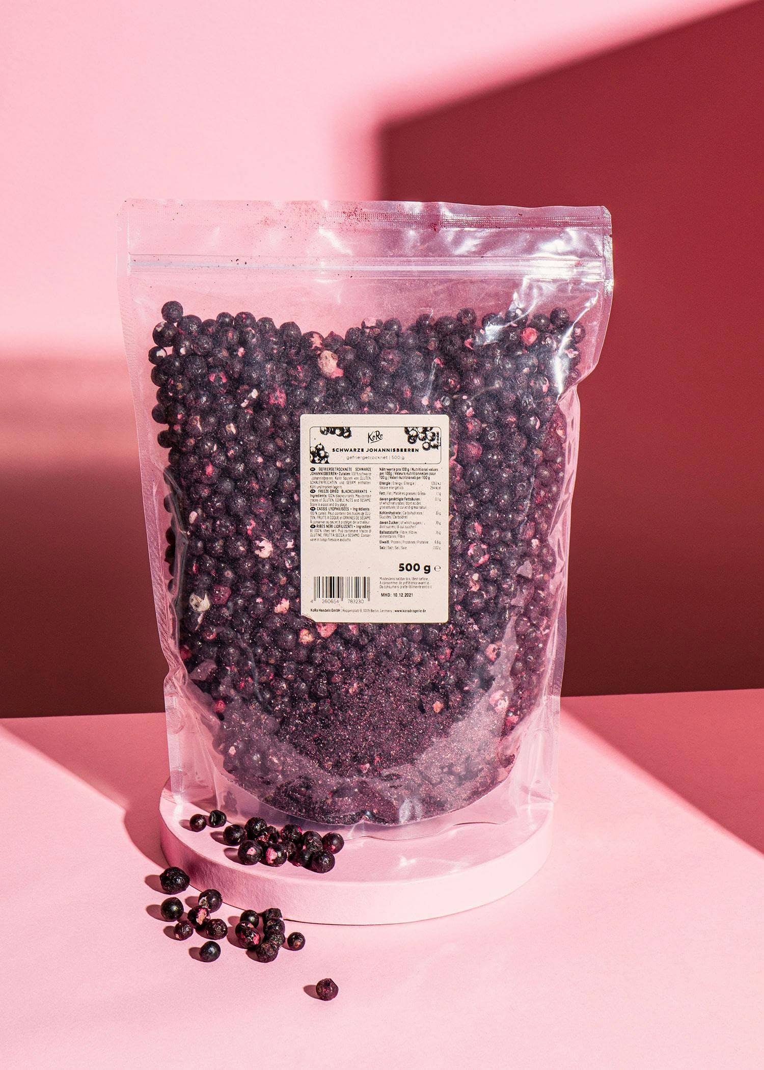 KoRo - Ribes neri liofilizzati | 500 g