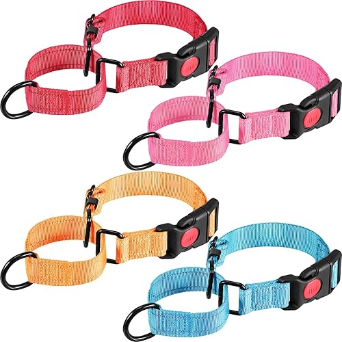 Miniatura 1 de 4 collares Martingale para perros, multicolor, gargantilla para perros pequeños, collar de cachorro para entrenamiento de cachorros