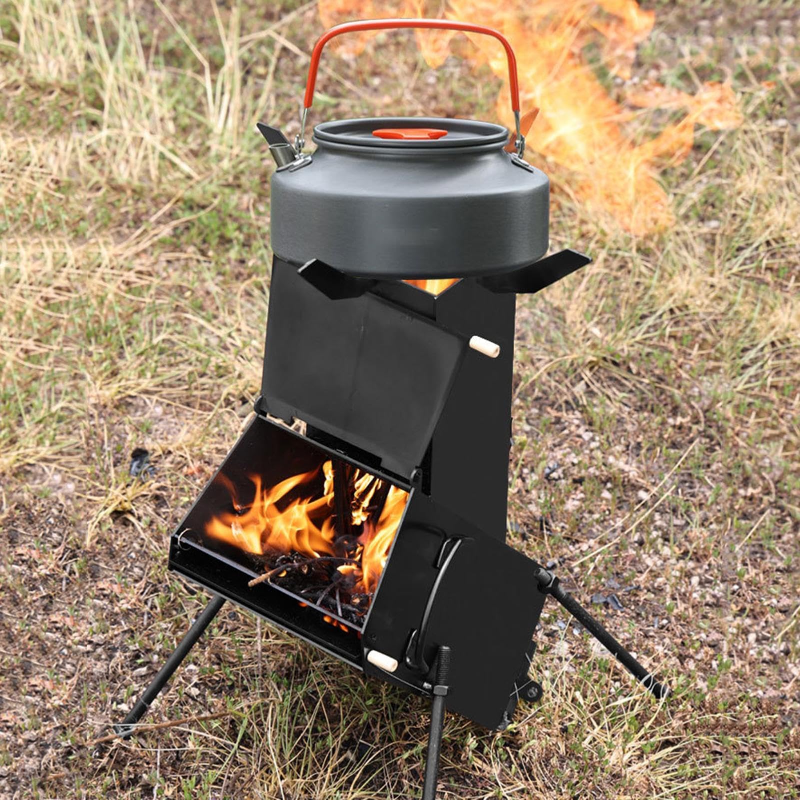 Fornello a Campeggio,Fornello a da campeggio portatile | Stufa per tenda | stufa a bruciatore riscaldante, stufa esterna per cucina, campeggio, tenda, escursionismo, ran