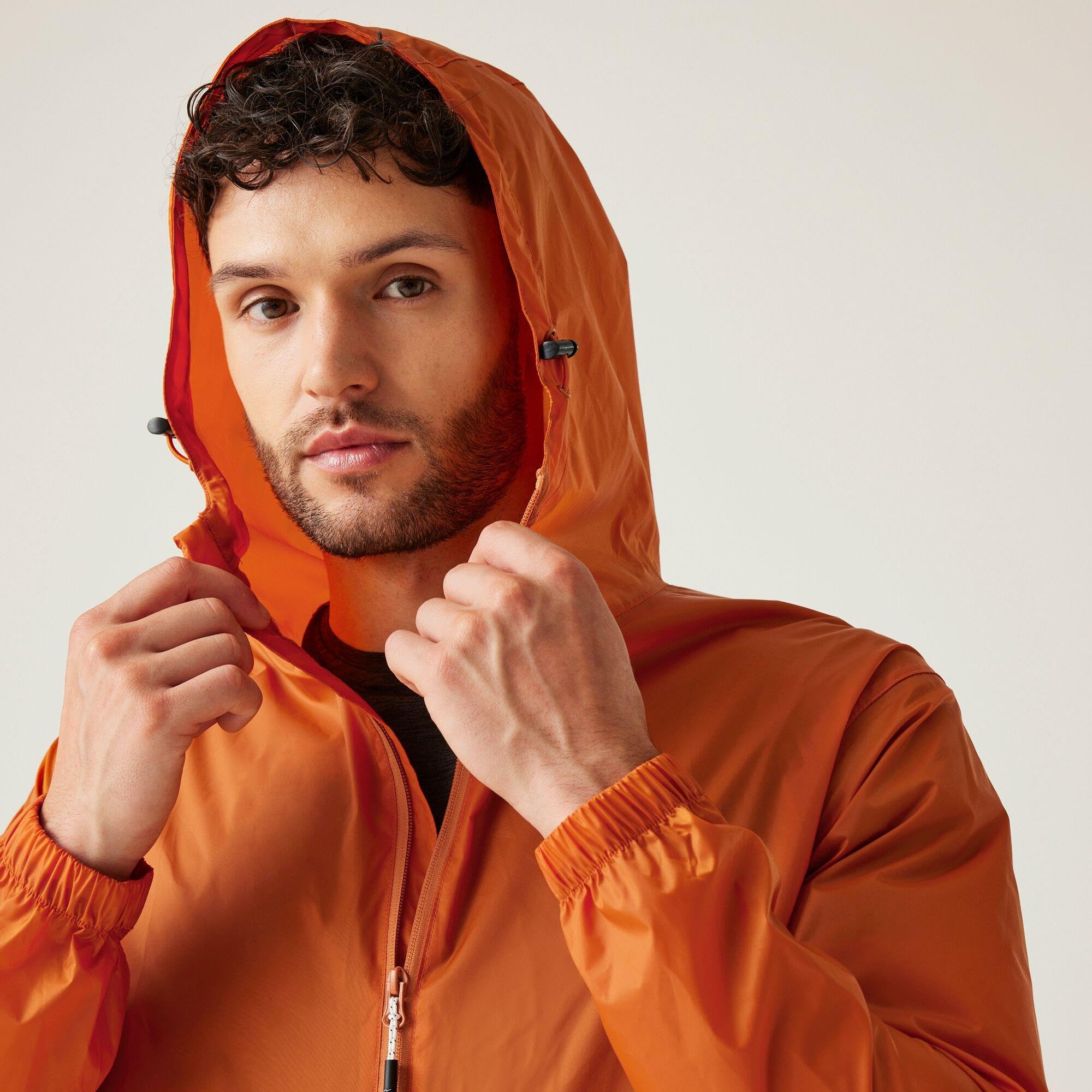 Regatta Herren Pack It III wasserdicht Jacke und Tasche atmungsaktiv packbar Raincoat – Bild 6