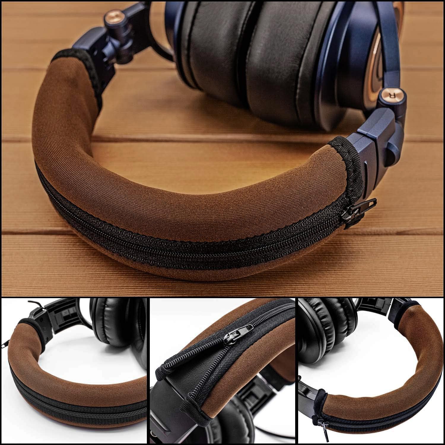 Fascia Protettiva Per Cuffie Audio Technica M50X, M40X, M30X - Ricambio Nero, Senza Attrezzi