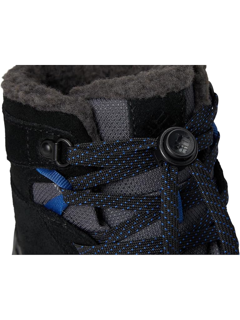 Black Columbia Youth Powderbug Alpine Waterproof (Toddler/Little Kid/Big Kid)