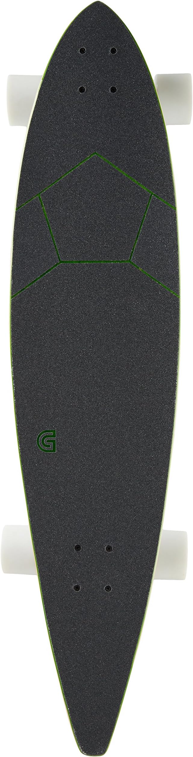 SKATE GOLDCOAST "The Goal Australia Pintail Complete Longboard, 40-Inch