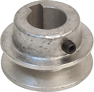 Fartools 117230 Riemenscheibe aus Aluminium, Durchmesser 5 cm, 24-mm-Bohrung