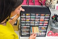 Vista 7 de ArtBin nDrawer, almacenamiento, 39 cajones, negro