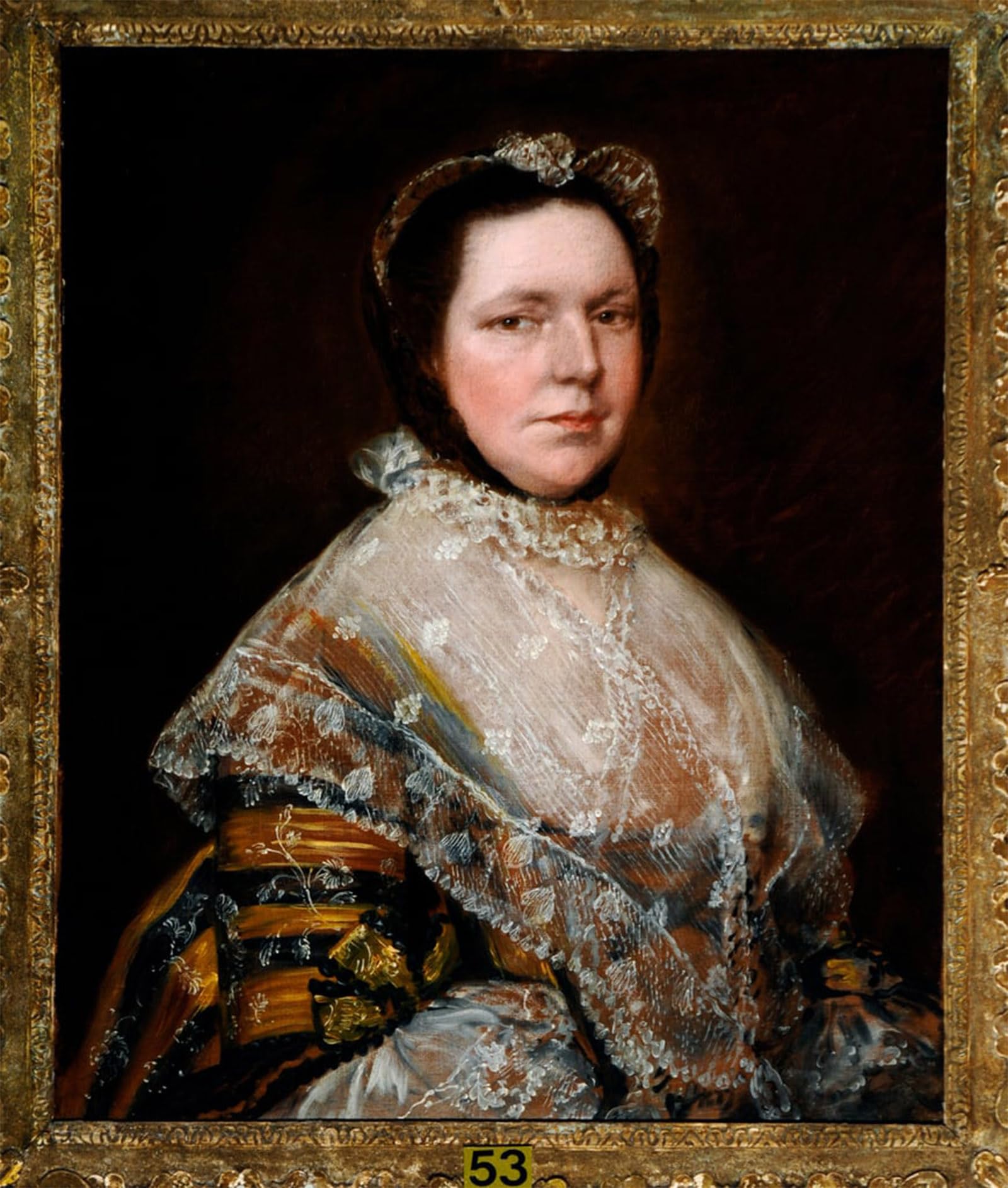 SERENDIPITP Retro Picture Poster Wall Art Pictures Painting Elizabeth Prowse by Gainsborough Wall Art Canvas Print for Wall Decor 60x90cm