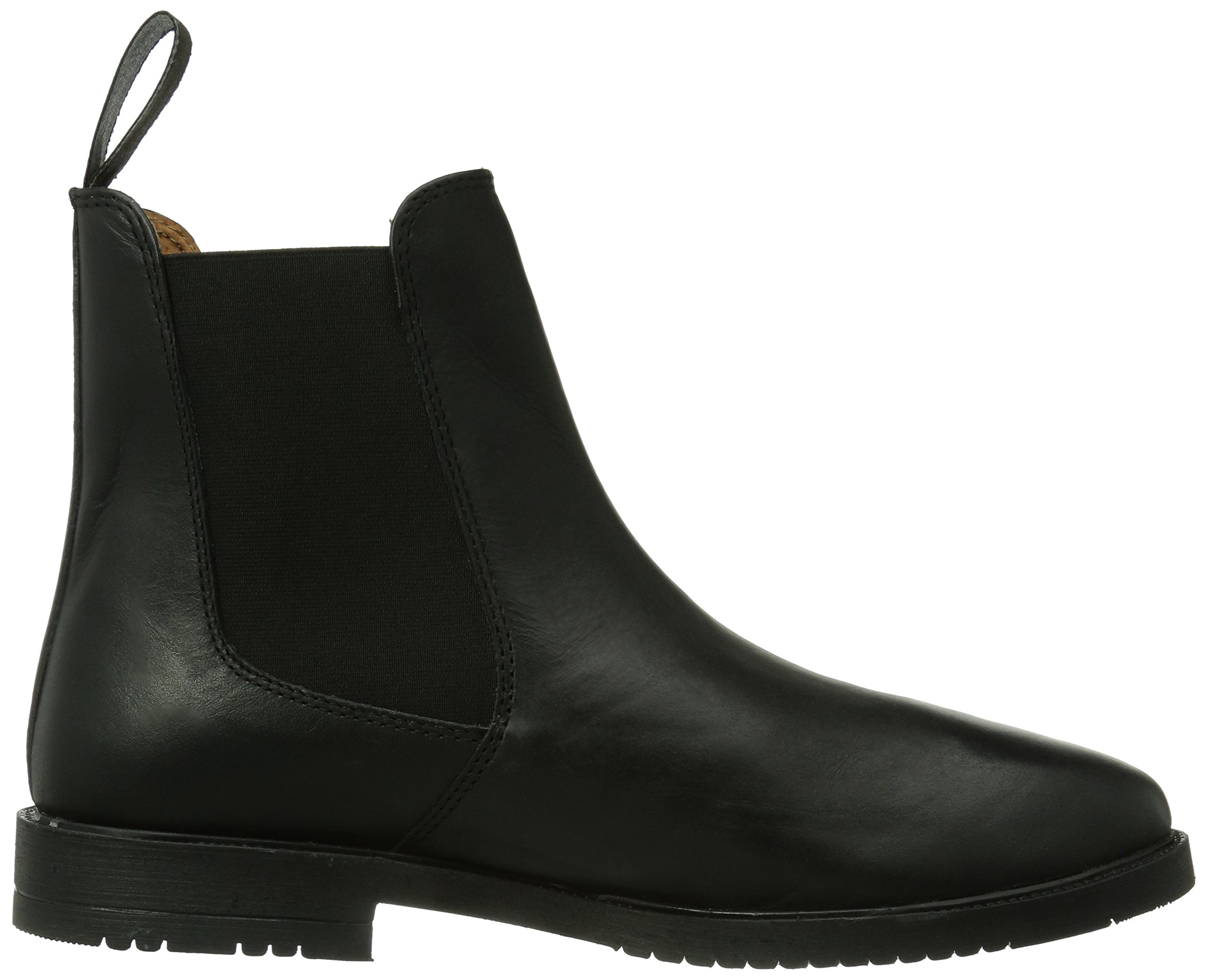 Kerbl Botines de equitación de Piel, Color Negro, Talla 35 EU, Botas Unisex niños