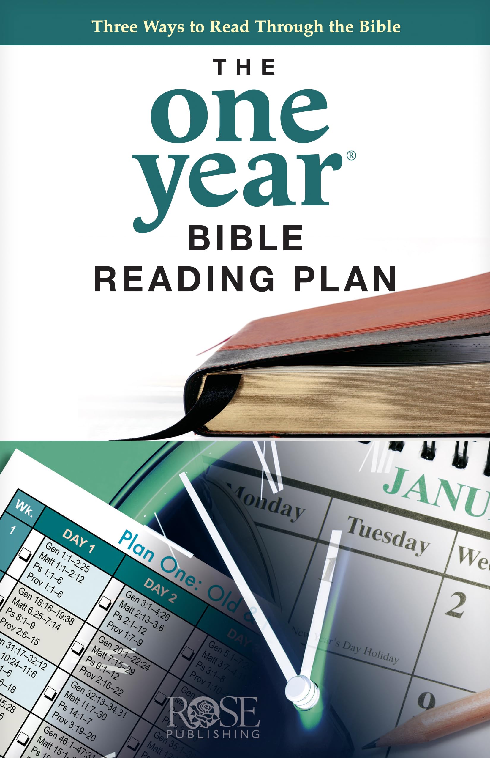 one-year-bible-reading-plan-rose-publishing-9781596363335-amazon-com-books for Books Of The Bible At A Glance Free Printable One-Year Bible Reading Plan: Rose Publishing: 9781596363335: Amazon.com: Books for Books Of The Bible At A Glance Free Printable