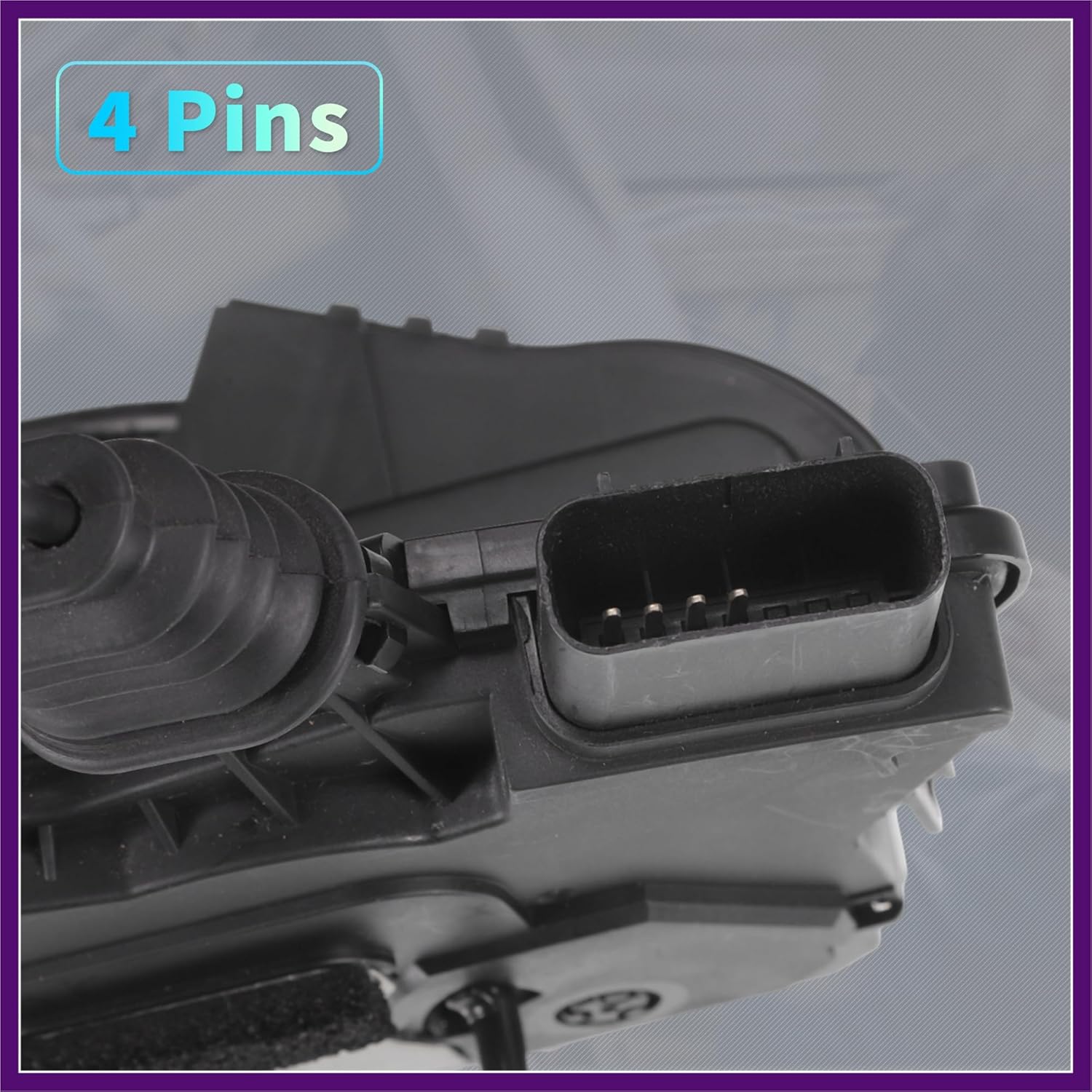 Replacement Rear Left Driver Side Power Door Lock Actuator Motor with Cable for Kia Sorento 2009 11-14 Door Latch Actuator Assembly Replace No.814102P000 Black Premium Fit Design