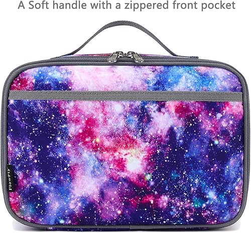 Miniatura 10 de Bolsa térmica Flowfly para lonchera minibolsa con aislamiento para la vuelta a la escuela para niño y adulto Dibujos animados 2