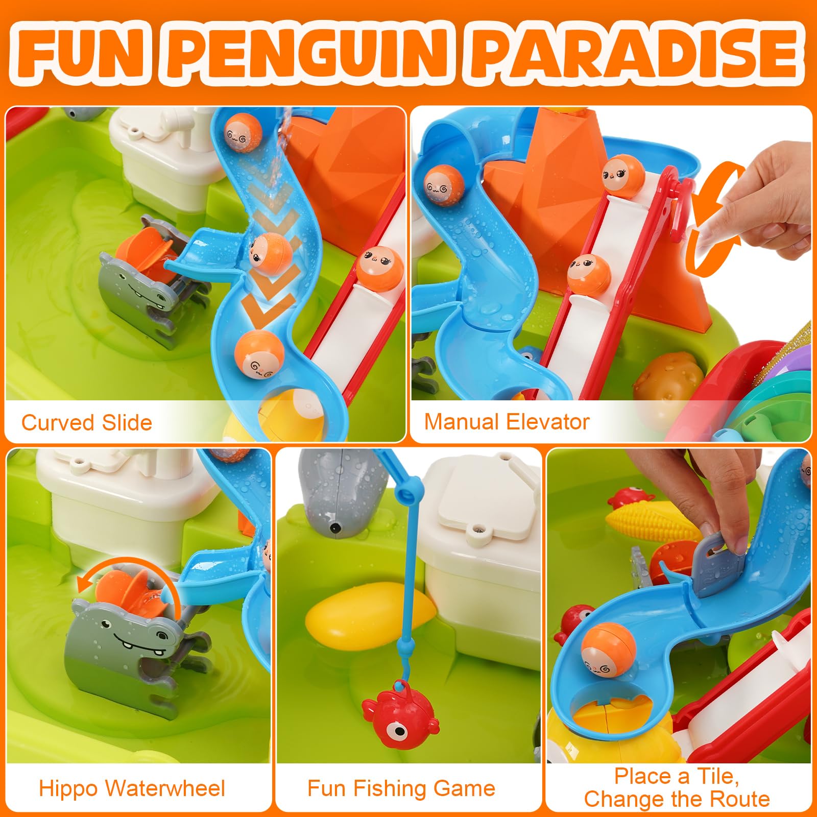 Kinder Spülbecken mit Wasserhahn,Küchenspüle Spielzeug Set mit Wasserkreislauf, Spielküche Zubehör,Rollenspiel-Kinderwaschbecken,Spielzeug Zubehör Küche Rollenspiel für Kinder 3+