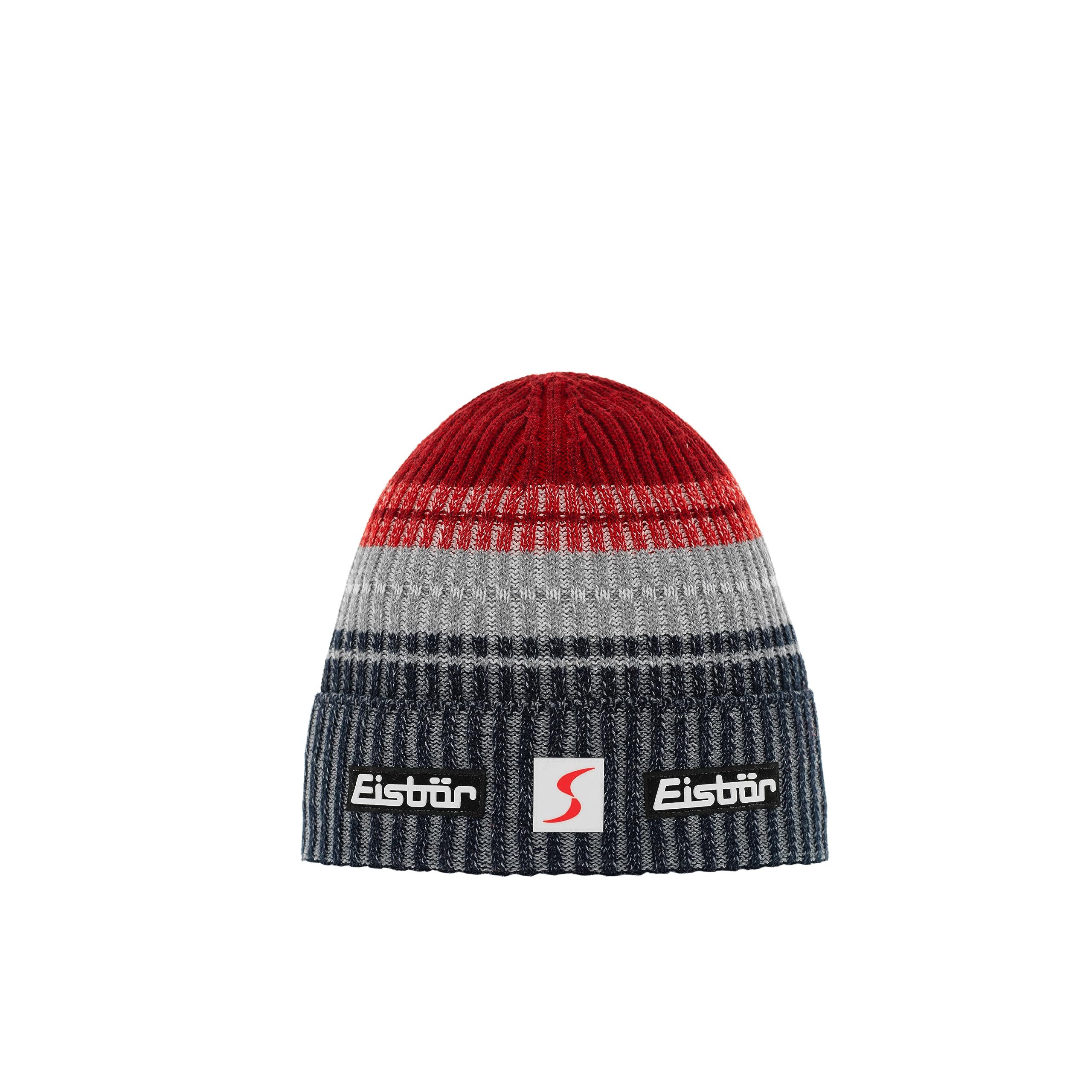 Eisbär Men's Red Rika Oversize Skipool Beanie Hat By