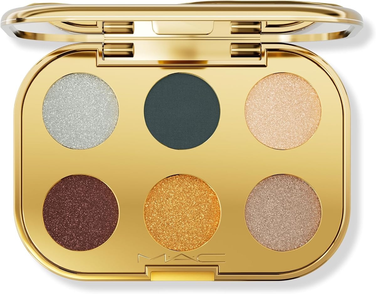 Paleta de sombras de ojos atesoradas para MAC, todas las riquezas, paleta de 6 sartenes