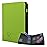 Card Guardian - 9 Pocket Premium Binder with Zipper for 360 Cards Trading Card Games TCG (Lime Green) - Side Loaded Pockets - Compatible with Yugioh Cards MTG Binder Sports Card Binder