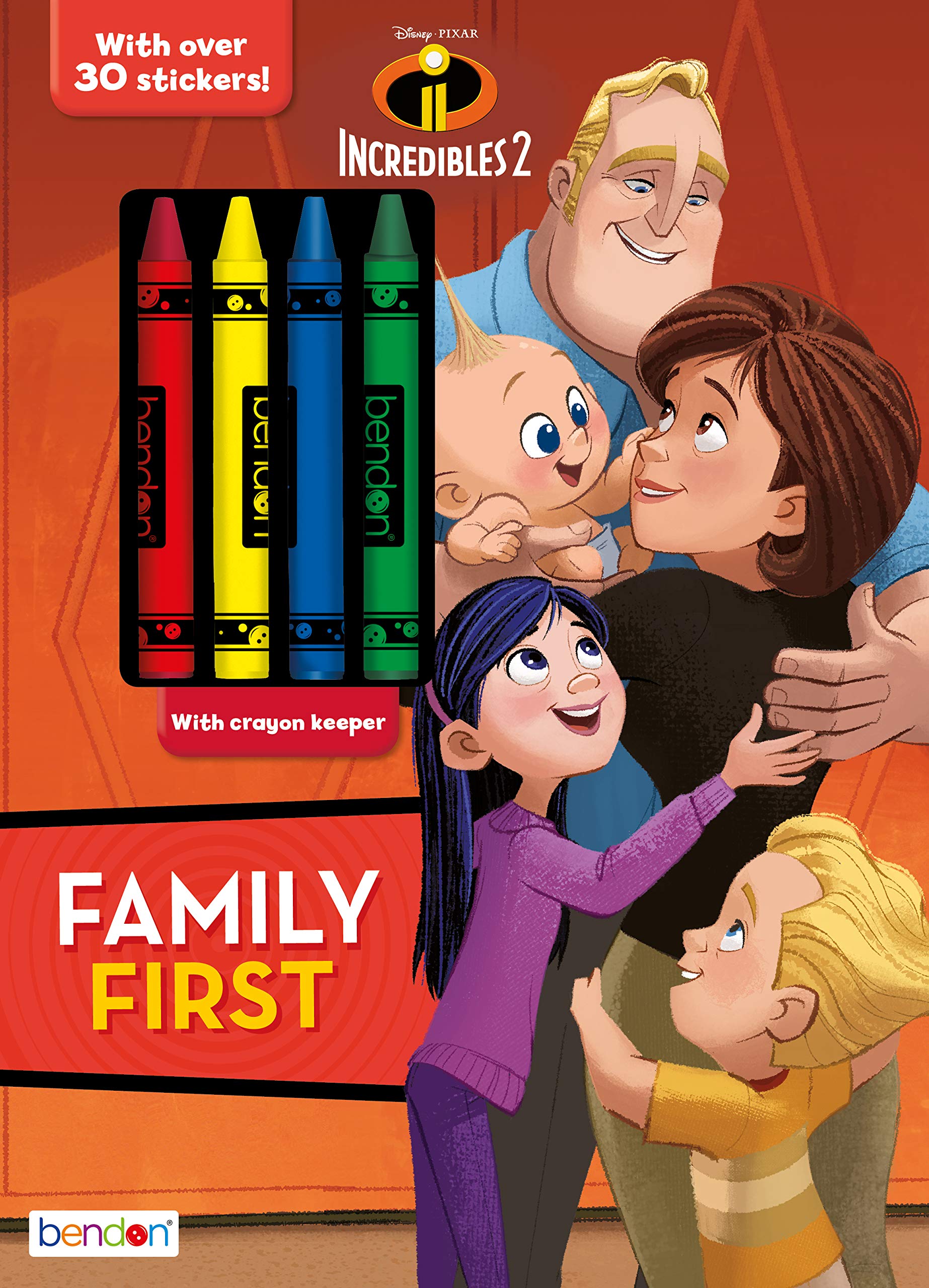 Incredibles Family Coloring Pages