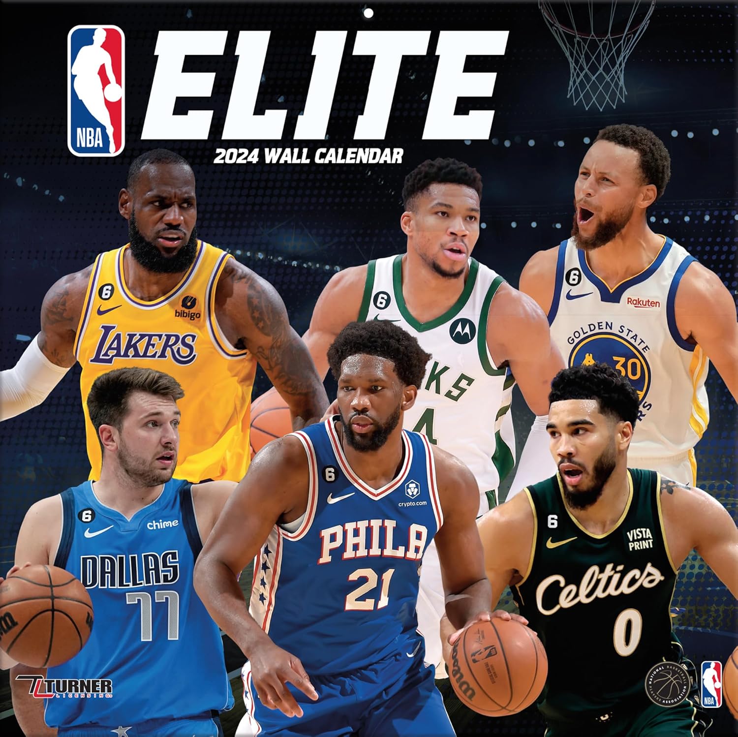 Buy Official NBA Elite 2024 Wall Calendar at Ubuy Jamaica