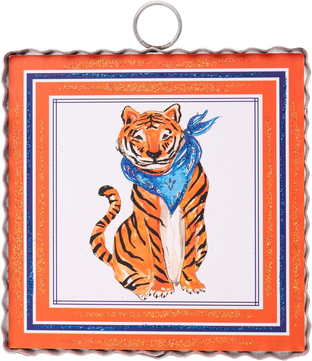 The Round Top Collection - Gameday (The Round Top Collection - Mini Beck's Navy & Orange Tiger)