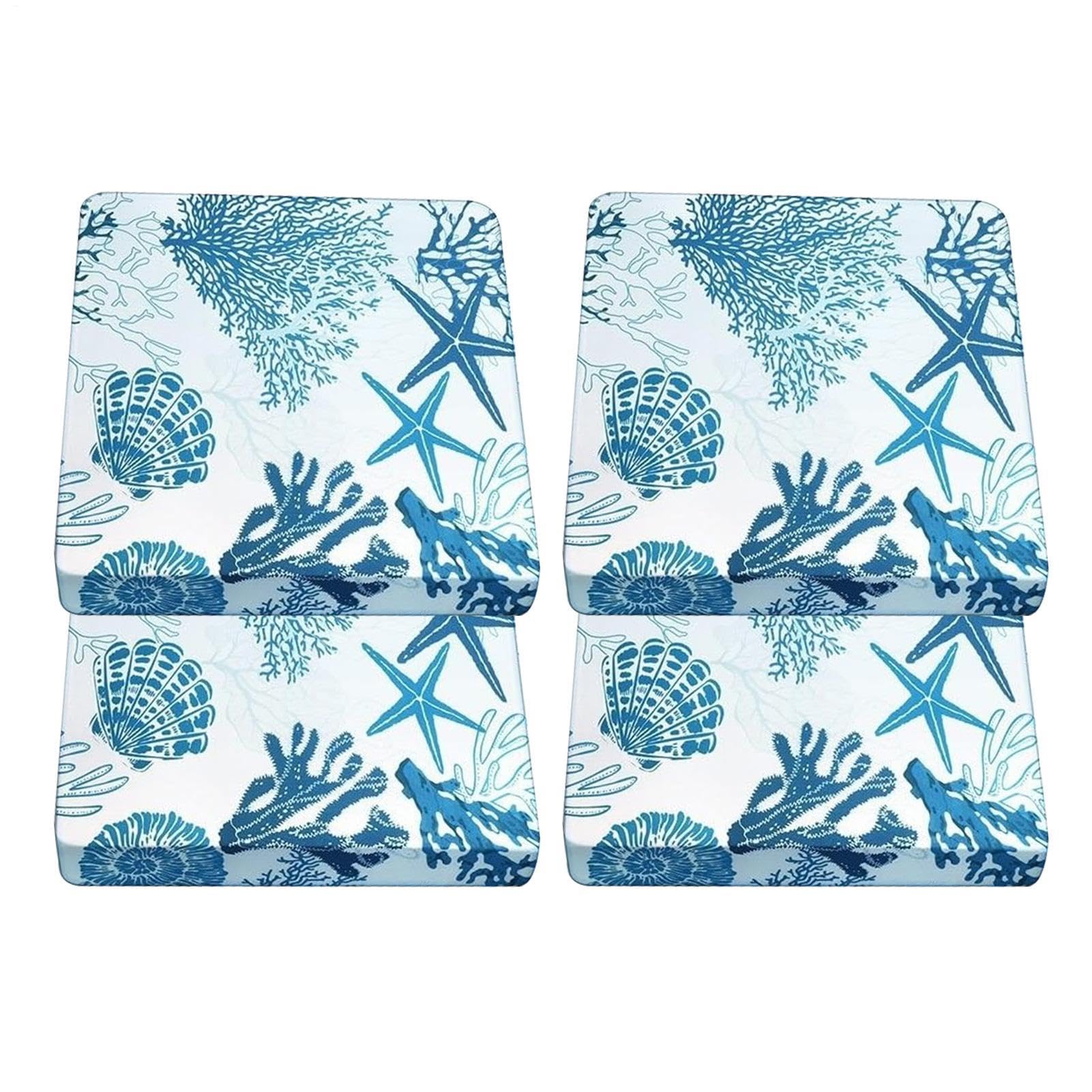 Fundas de cojín de patio para piscina y terraza cubiertas elásticas lavables