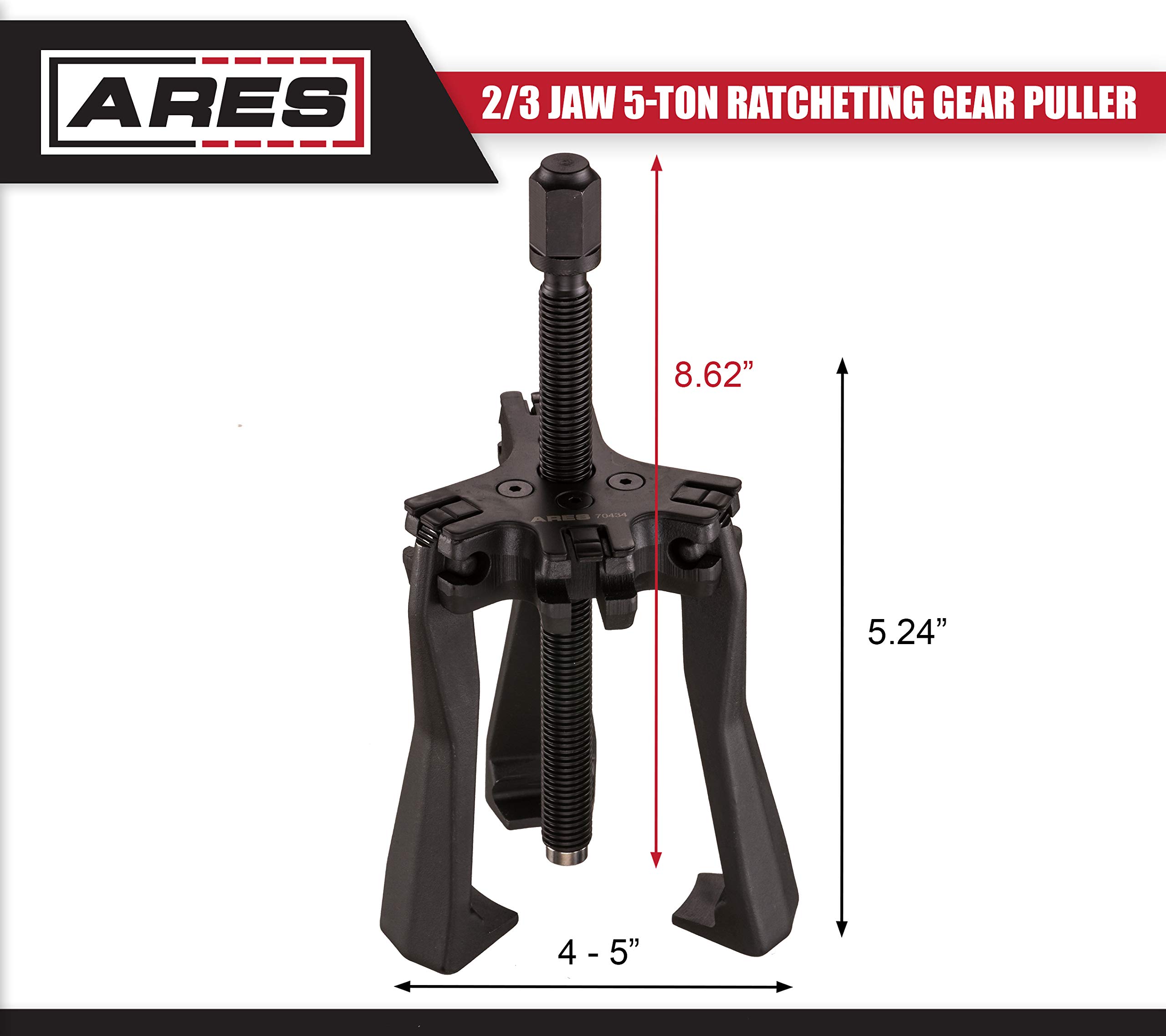 ARES Tiradores de Gear de trinquete