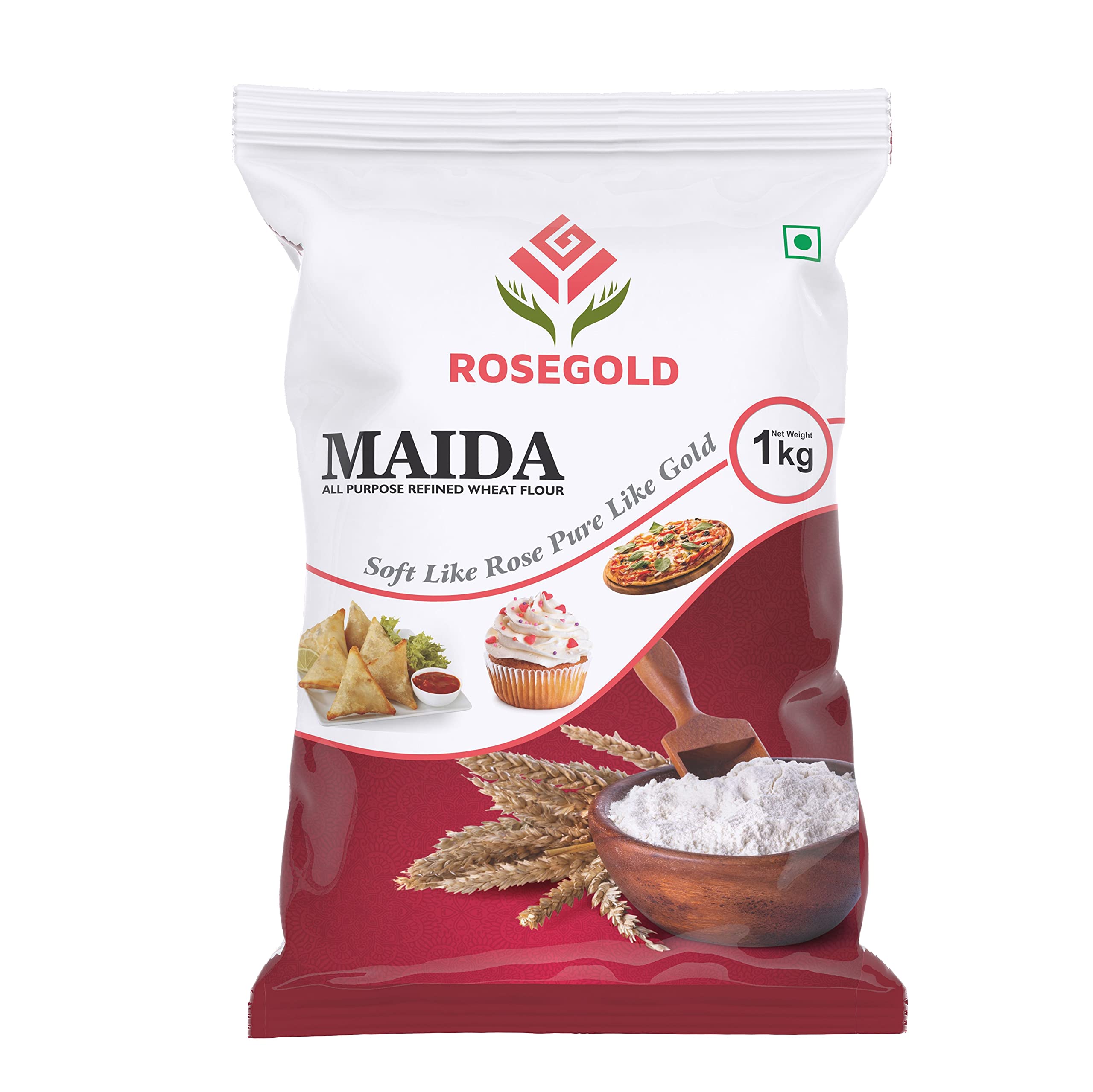 Buy Rosegold All Purpose Refined Wheat Flour Maida, 1 kg Online at