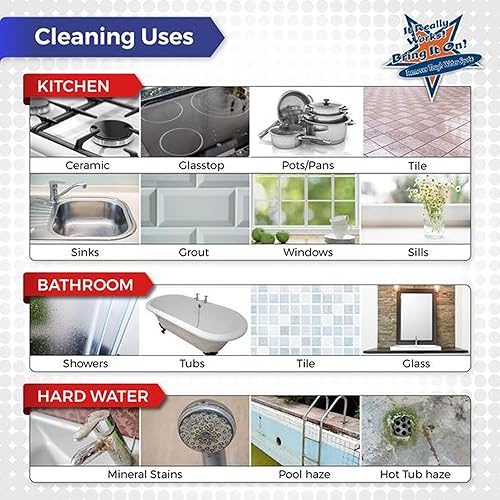 Miniatura 8 de Limpiador de manchas y superficies - Bring it on - 1 galón El mejor limpiador para suelo de azulejos con cloro oxigenado para limpiar líneas de las