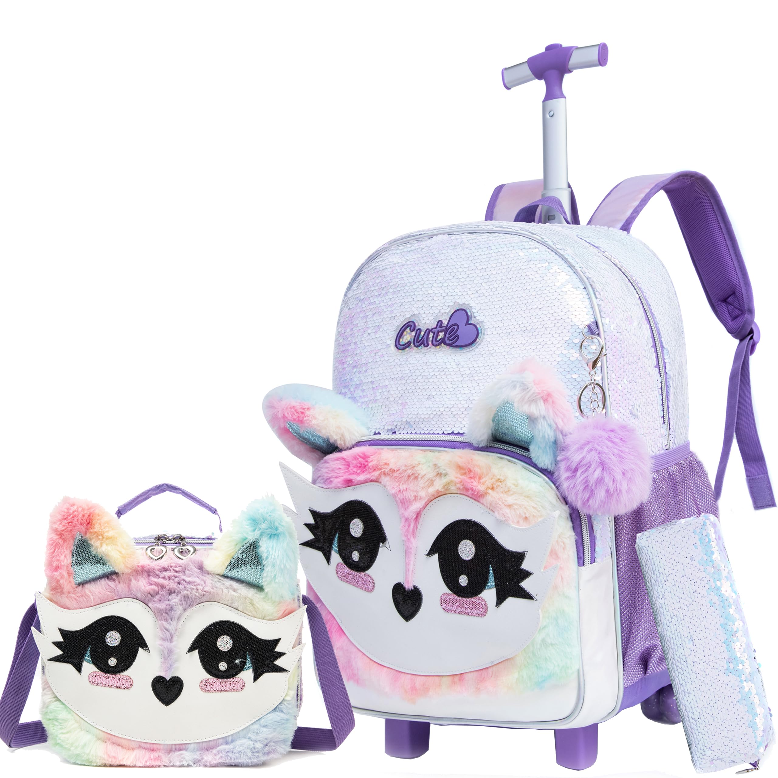 Mochila Con Ruedas Niña Mochila Trolley Escolar Voici Et Voila