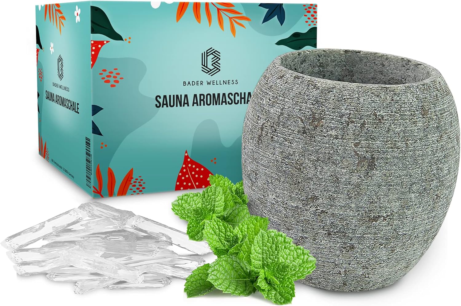 Bader Wellness® Aromaschale Saunaaufgusstein "Sauna Ei" Sauna Aufguss