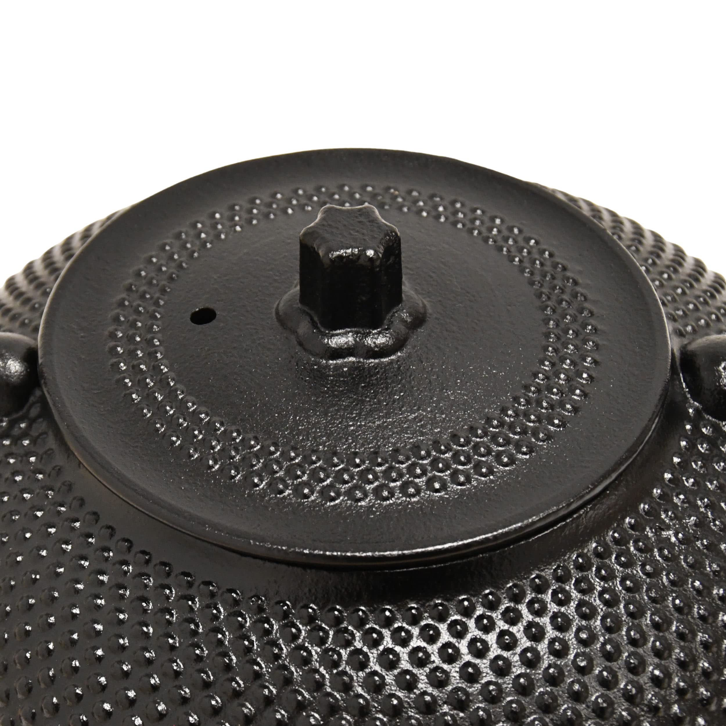 Tetera de hierro fundido 1,4 l negro AD.CON (Jarra y calentador DOTS)