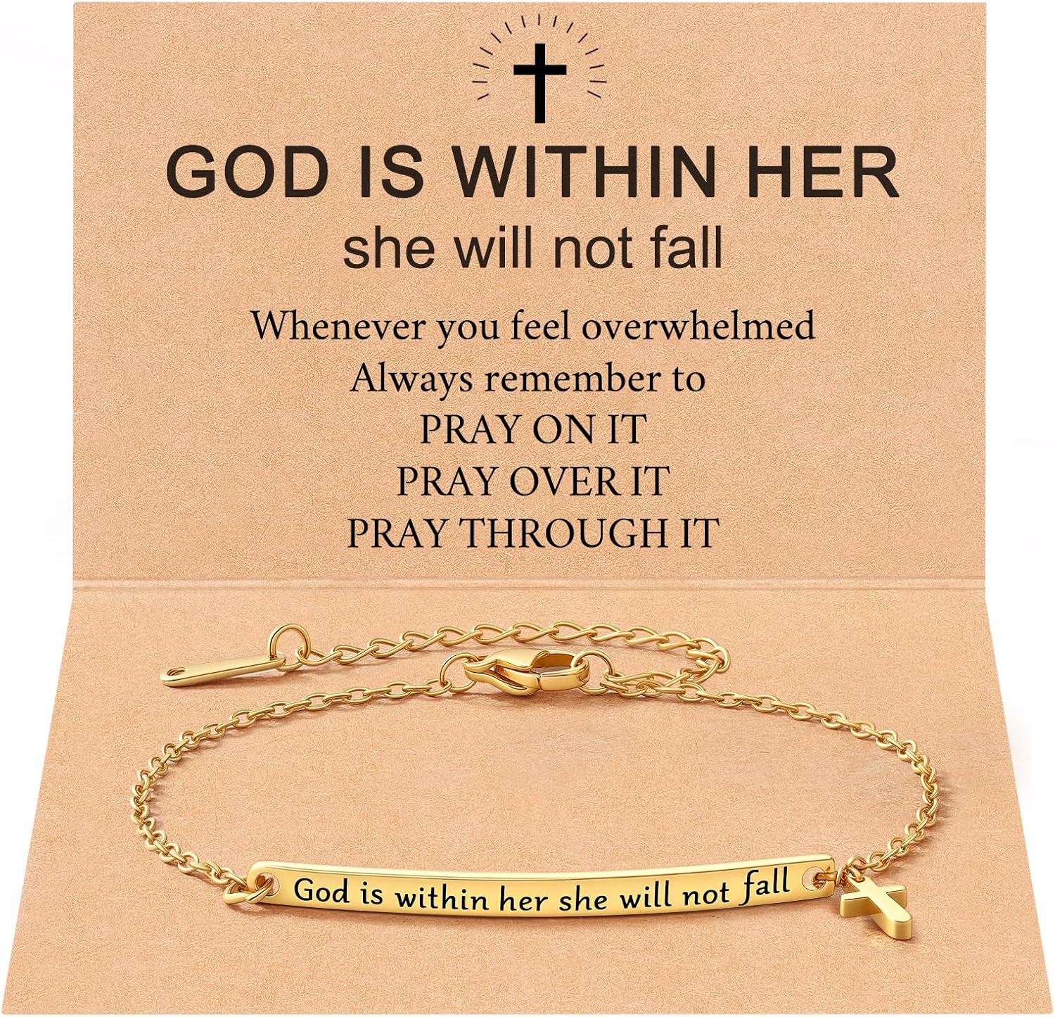 Christian Jewelry Gifts Bible Verse Bracelet for Women Girls