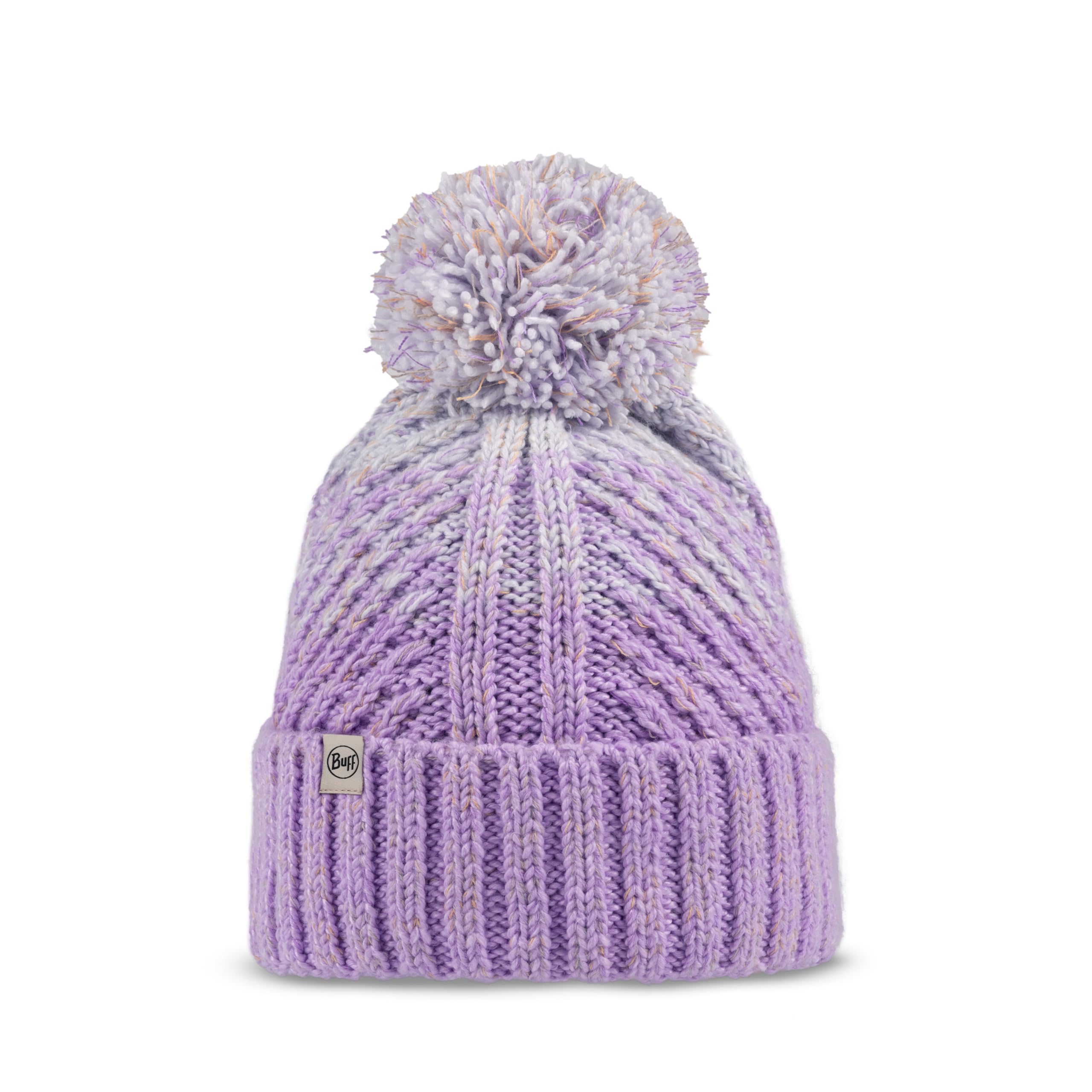 Buff®| Knitted & Fleece Band Hat Female Adult, Extreme Cold, Practical, Versatile, Fashionable, Thermal Insulation, Comfortable, One Size, Purple