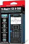 Texas Instruments TI-Nspire CX II CAS Calculatrice de graphique des couleurs avec logiciel étudiant (PC/Mac)