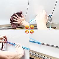 Vista 7 de Moldura decorativa universal para exterior e interior de automóvil de 32 pies, parachoques, ventana, puerta, carrocería lateral y superficies