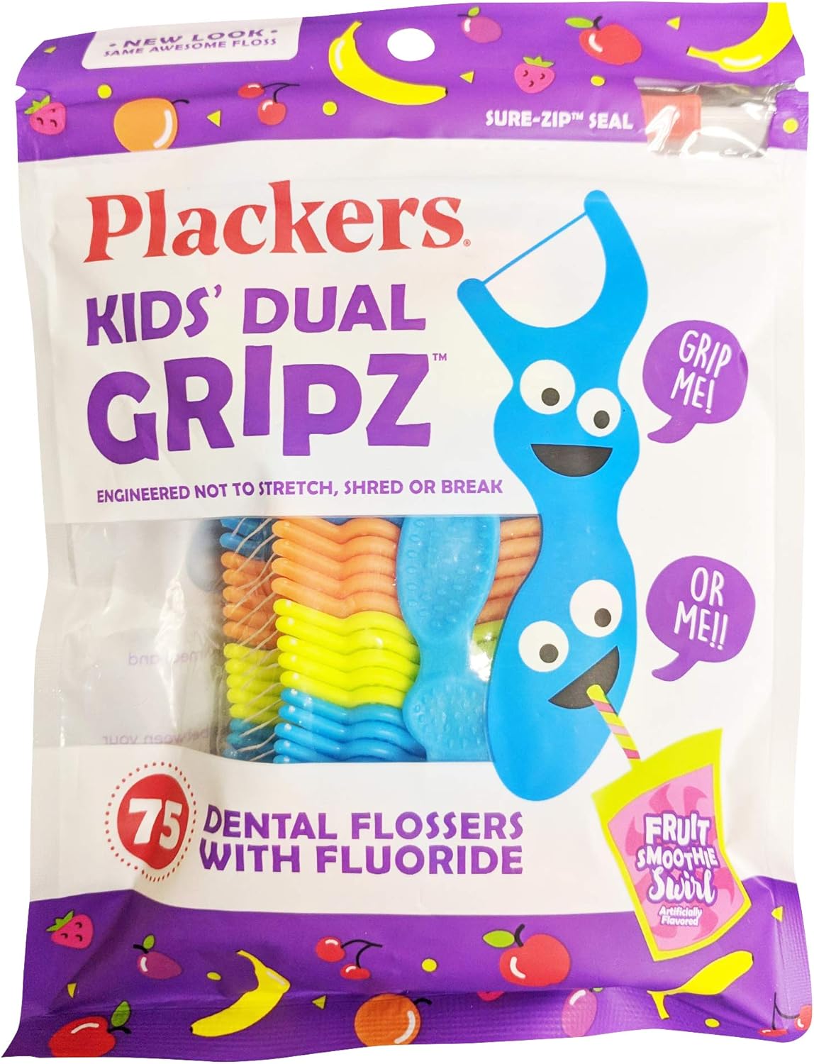 Kids Flossers 75 Count Pack of 3 Amazon.ca Beauty & Personal Care