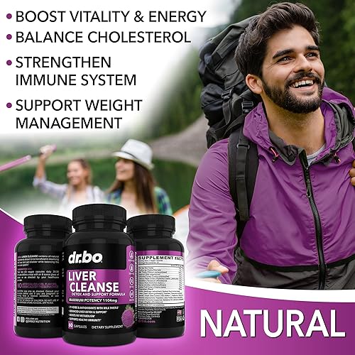 Miniatura 5 de Suplemento de desintoxicación de limpieza de colon y limpieza del hígado – Píldoras naturales de limpieza intestinal para hinchazón intestinal y