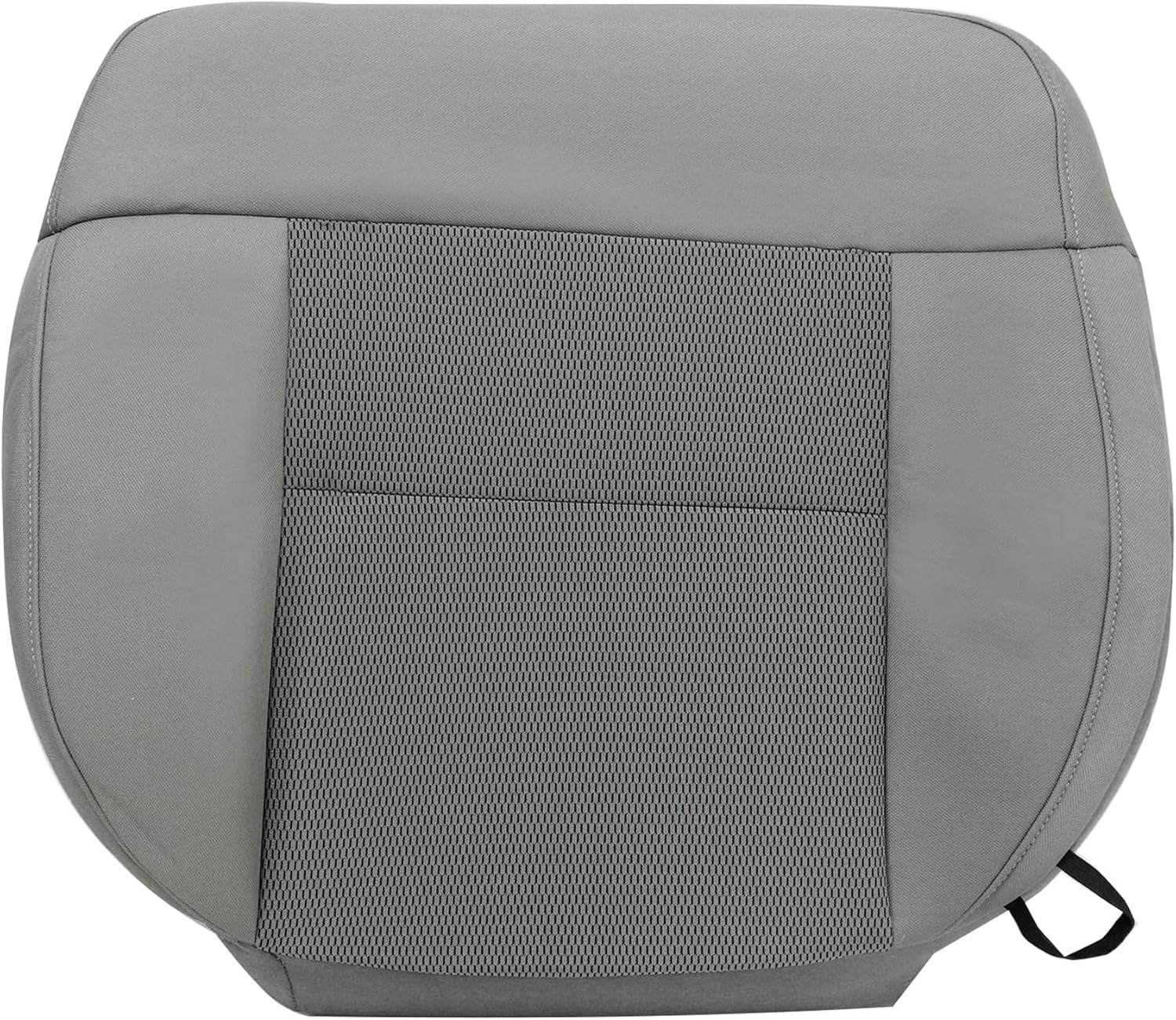 Driver and Passenger Side Bottom & Foam Cushion Cloth Replacement Seat Covers Gray Compatible with Ford F-150 XLT F150 2004 2005 2006 2007 2008