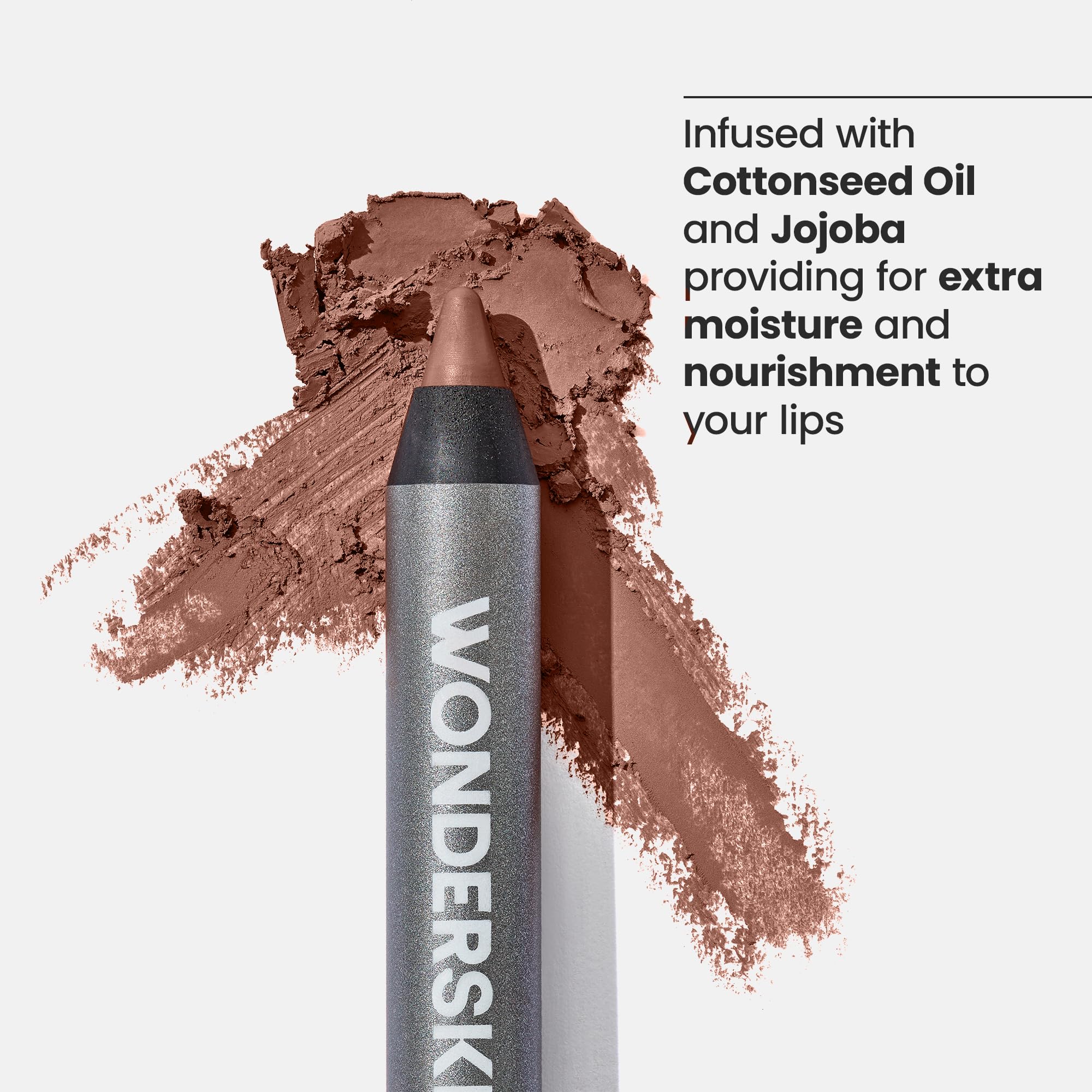 Wonderskin Lipliner Pencil, 360 Contour Lipliner, Long Lasting, Sharpenable - Image 4