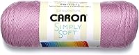 Vista 22 de Caron Simply Soft Feathered Gray Yarn - Paquete de 3 unidades de 170 g/6 oz - Acrílico - 4 medianos (peinado) - 288 metros - Tejido/ganchillo