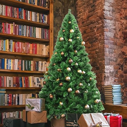 Miniatura 4 de MuRealy Árbol de Navidad de 5 pies  Árbol de Navidad artificial mejorado con 450 puntas de ramas de PVC, fácil montaje, árbol completo de Navidad