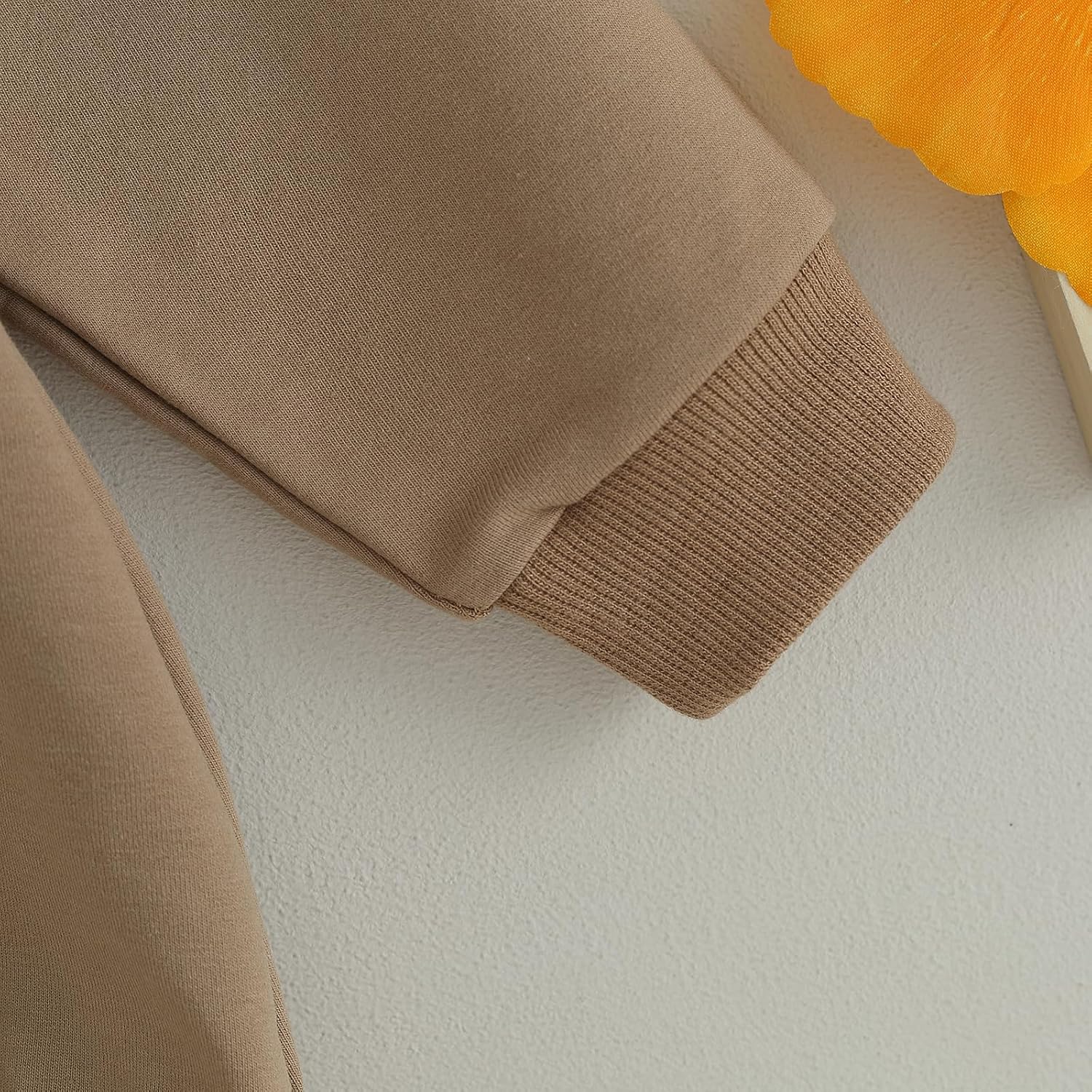 Thorn Tree Newborn Baby Boys Hooded Sweatshirt Long Sleeve Solid Romper Infant Baby Fall Winter Spring Outfits - Image 4