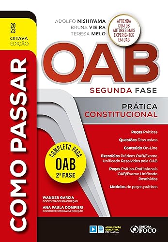 OAB Segunda Fase: Prática Constitucional (Como passar) (Portuguese Edition)