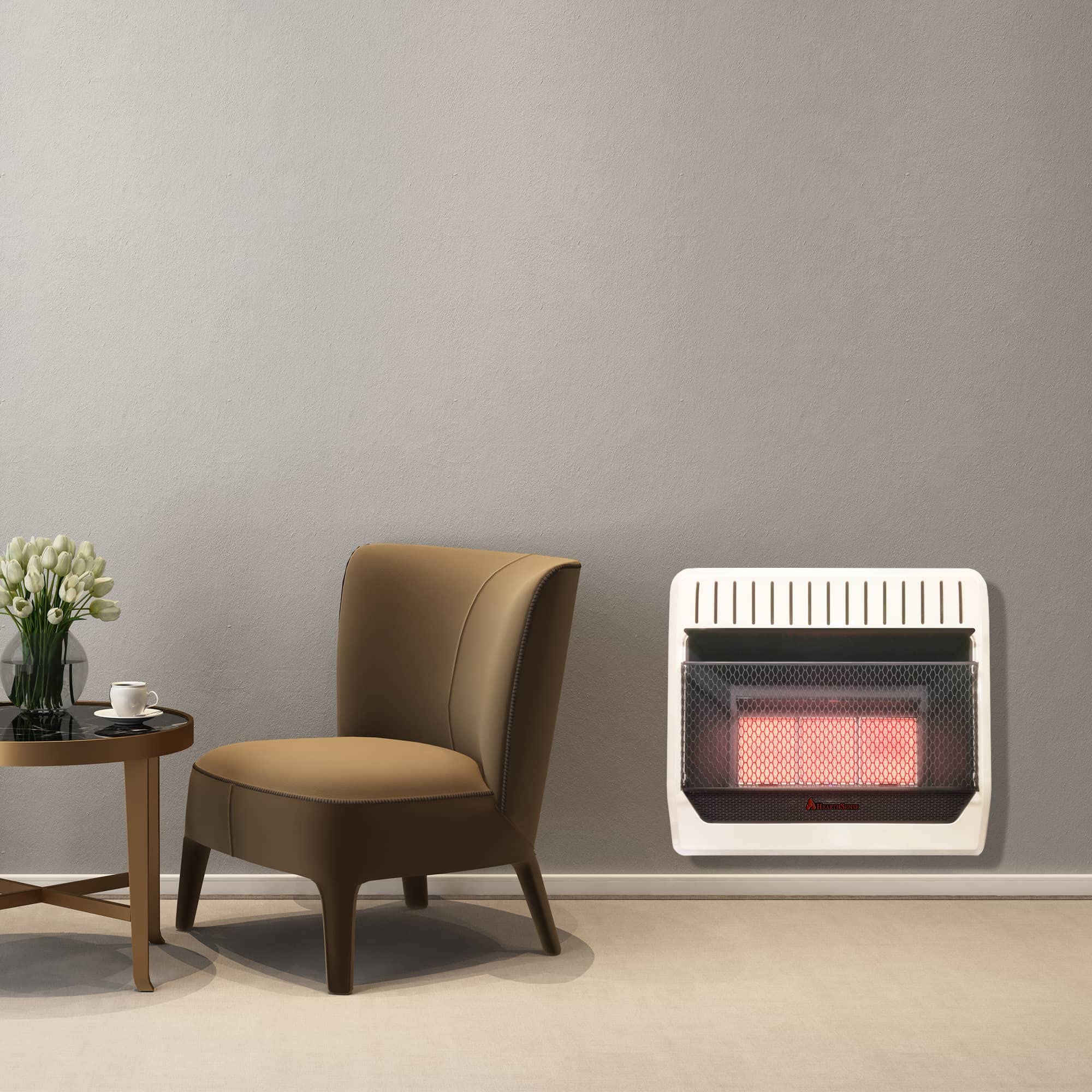 Amazon.com: HearthSense Dual Fuel Ventless Infrared Plaque Heater With Base  and Blower - 30,000 BTU, T-Stat Control - Model# IR26T-BB-R (Renewed) :  Home u0026 Kitchen